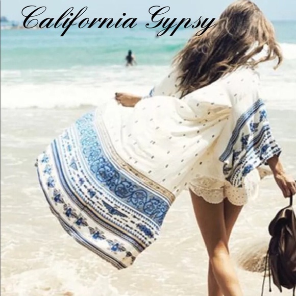 Western Thunderbird Boho Duster Coverup - Picture 15 of 15